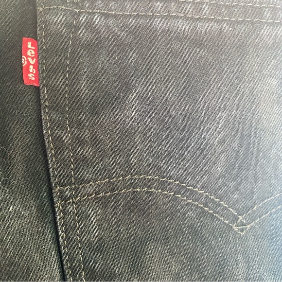 Levi’s 501 Orignal Fit Straight Black Jean - 36 - Picture 13 of 16